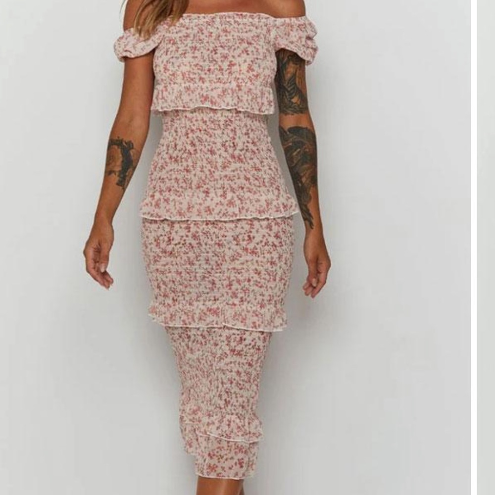 Floral MIDI dress